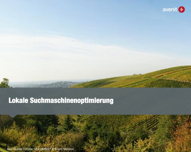 Lokale Suchmaschinenoptimierung 