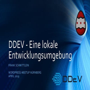 DDEV - Eine lokale Entwicklungsumgebung