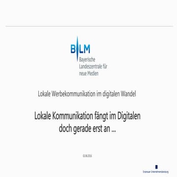 Michael Enzenauer - Lokalwerbung und Digitalisierung