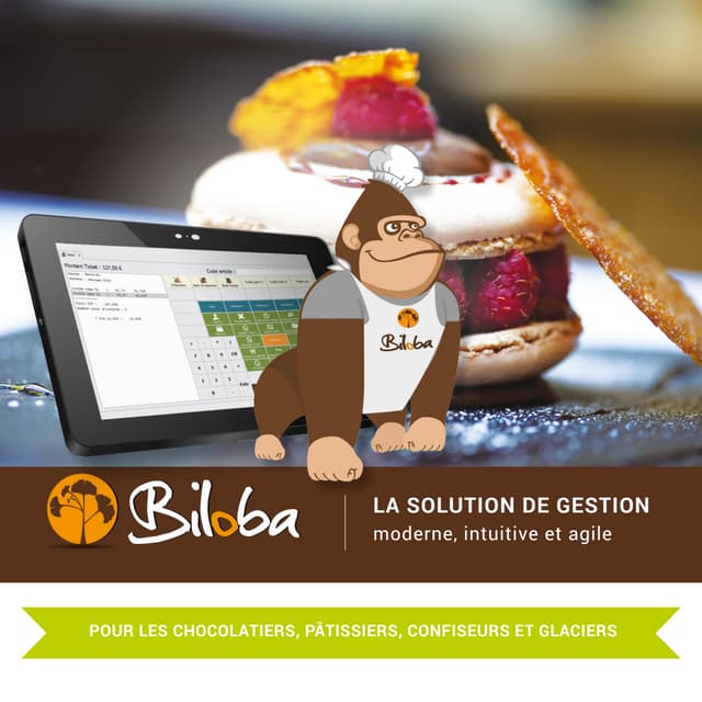 Logiciel de caisse et de gestion commerciale pour les pâtissiers/chocolatiers - Biloba