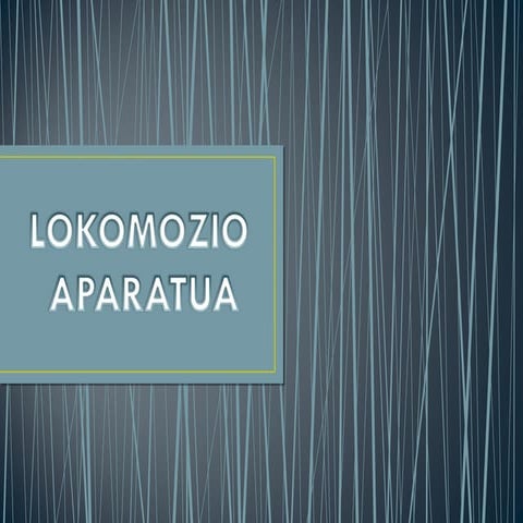 Lokomozio aparatua