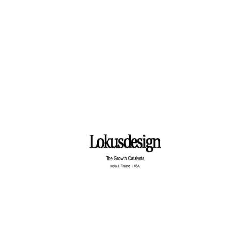 Lokusdesign's Credentials