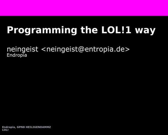 programming the lol way!!!