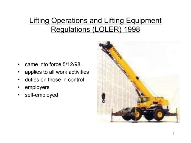 LOLER 98 Summary.ppt