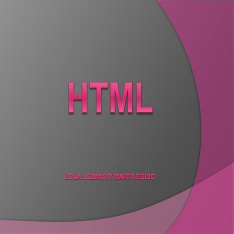 Presentación Powerpoint HTML