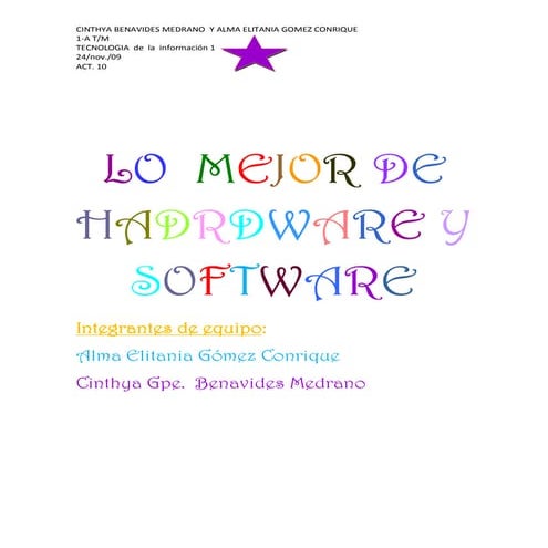Que Es Hardware | DOCX