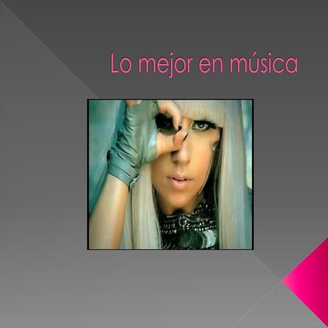 Lo mejor en música