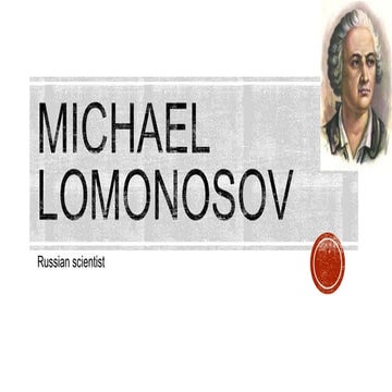 Lomonosov Michael