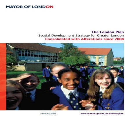 London Plan 2008 (Full) | PDF