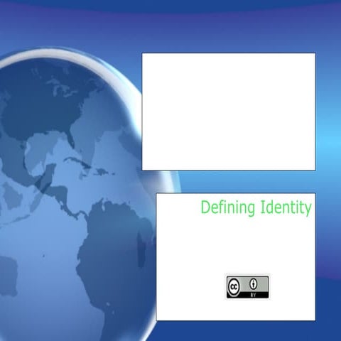 Vision Matters, Defining Identity