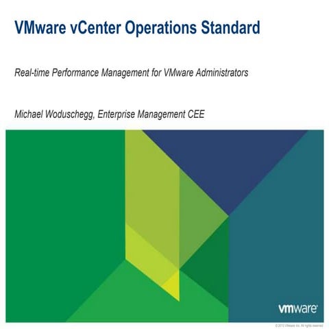 VMware: Nástroje na správu a efektívne riadenie fyzickej a virtuálnej infrašt...