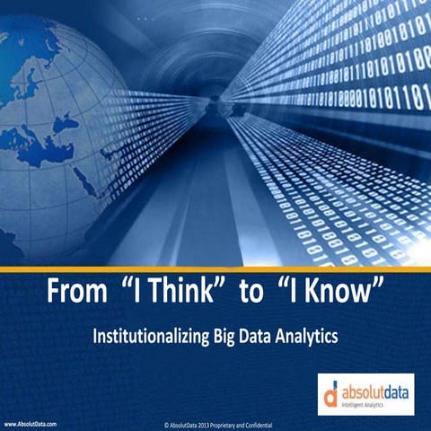 From 'I think' to 'I know'