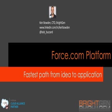Force.com Platform Presentation