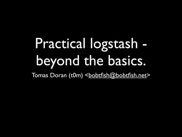 London devops logging