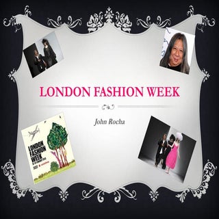 London fashion week