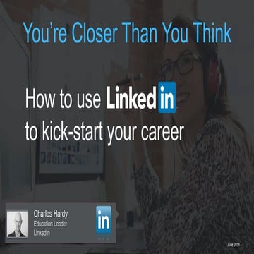 Getting started on LinkedIn - build a great profile