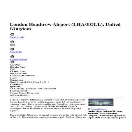 London heathrow airport