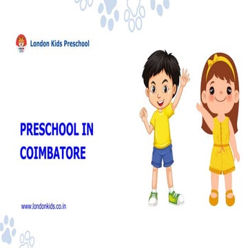 Benefits of Early Childhood Education London Kids | PDF