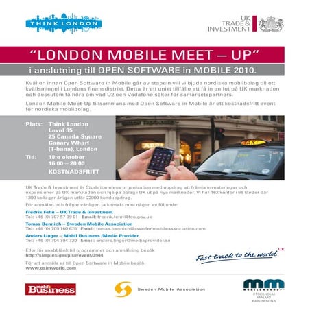 London mobile meet up -sv