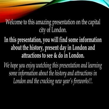 London presentation