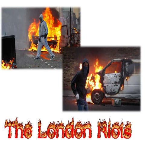 London riots hmwk