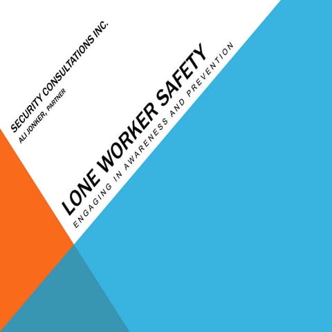 Lone Worker Safety Training