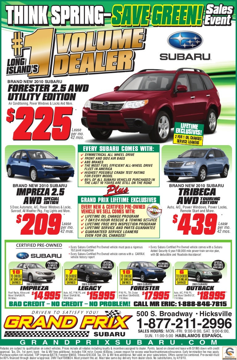 Subaru Certified Pre Owned 2 >> Long Island Subaru Sale Subaru Certified Pre Owned 2 >> Long Island Subaru Sale