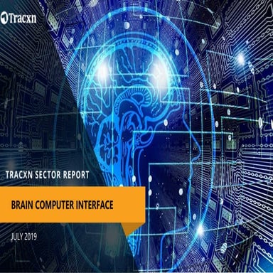 Tracxn - Brain Computer Interface Startup Landscape
