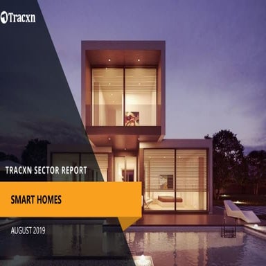 Tracxn - Smart Homes Startup Landscape
