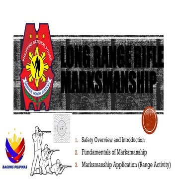 Fundamentals Of Pistol Marksmanship | PPT