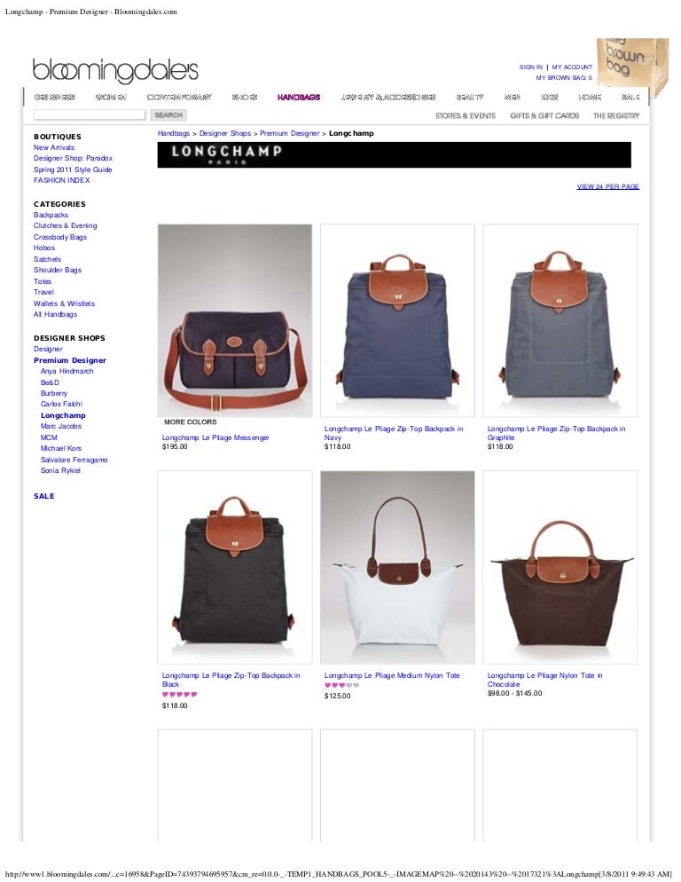 bloomingdale longchamp