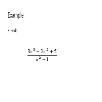 Long Division Example 2