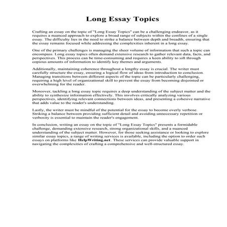 Long Essay Topics.pdf