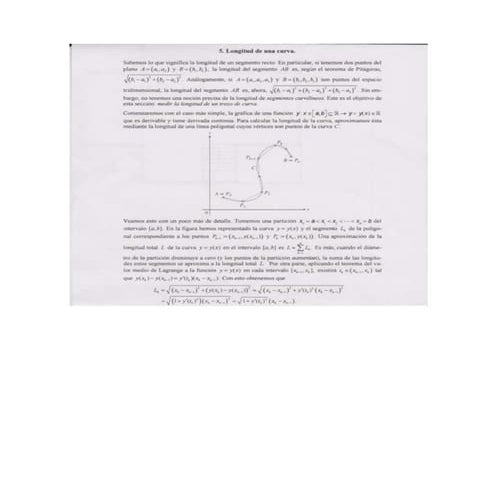 Longitud de una curva
