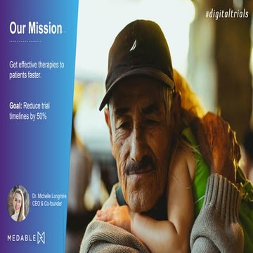 From Edge Case to Main Case, Michelle Longmire of Medable_mHealth Israel