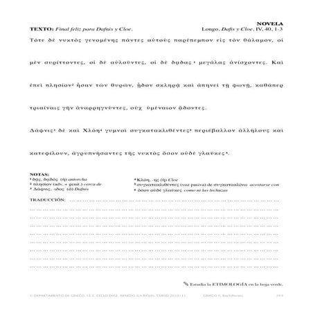 Longo, Dafis y Cloe, IV, 40, 1-3