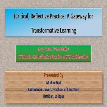 Long paper presentation slides madan rijal