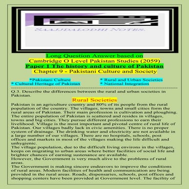 Long Question Answer based on CAMBRIDGE NOTES CHAPTER9Q34 only dox.docx