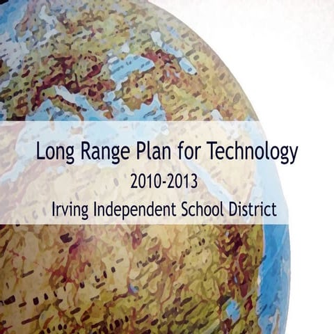 Long range plan for technology