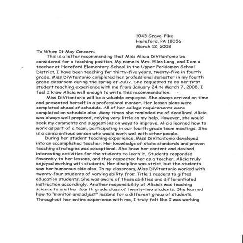Mrs. Long | PDF
