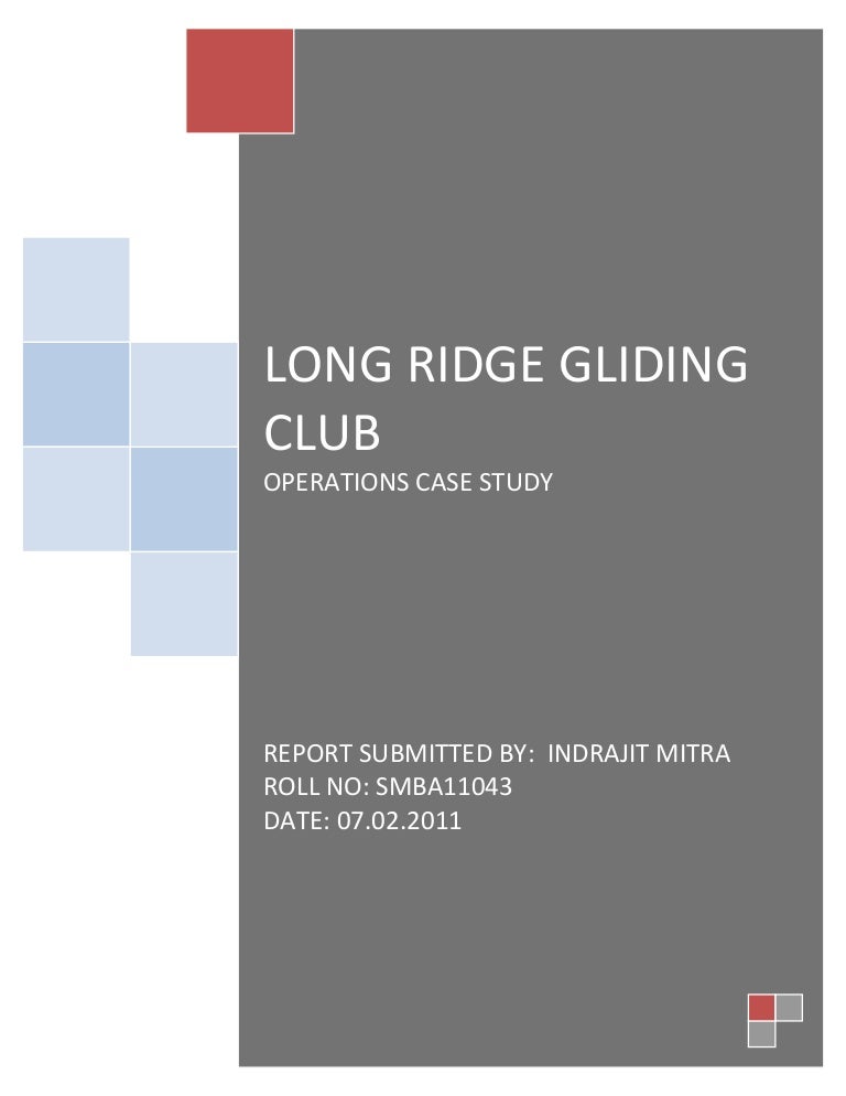 Long ridge gliding club case study answers picture
