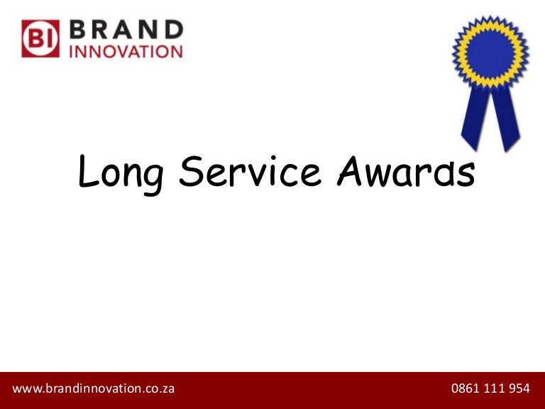 Long Service Awards Great Ideas for Your Company Awards