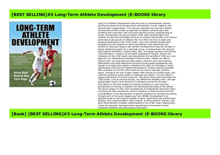 [BEST SELLING]3 LongTerm Athlete Development EBOOKS library