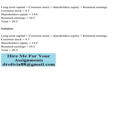 Long term capital = Common stock + shareholders equity + Retained ea.pdf