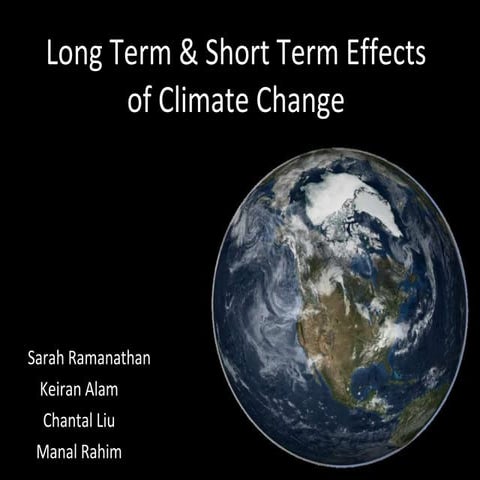 Long term & short term effects of climate 2