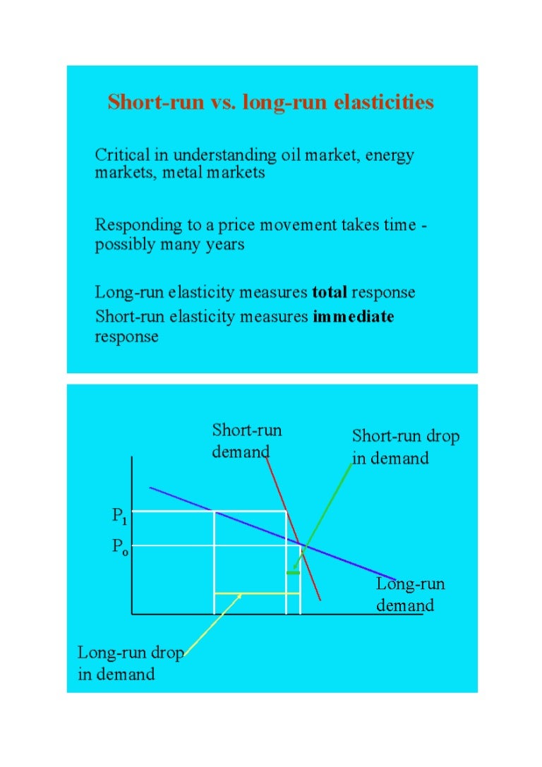 The Long Run Is Characterized By short run versus long run