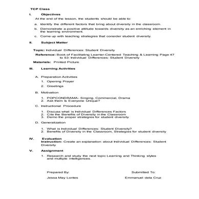 Lontes _individual differences- Student Diversity.docx