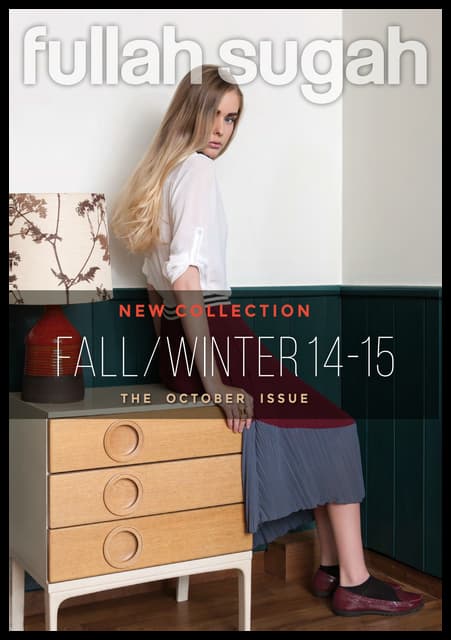 Lookbook Fullah Sugah AW 14/15 - The October Issue