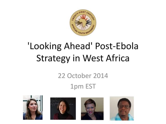 Ebola In West Africa Webinar Series 1