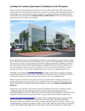 Looking for luxurious_apartments_in_dhanbad-_go_fo